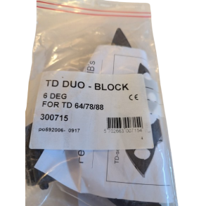 Triax Duo block TD64/78/88 Gr� (lagersalg