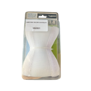 CABSTONE VELCRO  kabelskjuler (Lagersalg)1,8 meter hvid