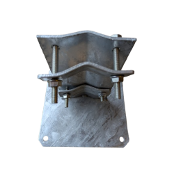 Flisebeslag lodret galvaniseret 60 mm