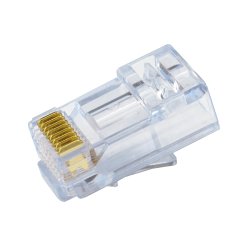 Simply45 Cat5e standart RJ45 bl&aring; 20 stk. S45-1020