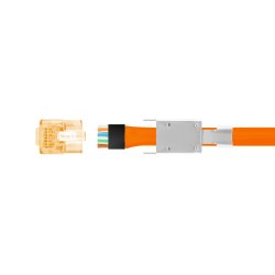 Simply45 Sk�rmet RJ45-stik til Cat6a, 7 og 7a (AWG23) S45-1155
