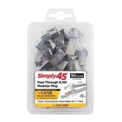 Simply45 CAT5E-SH 50 stk. S45-1550