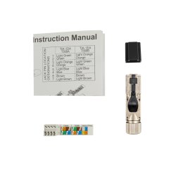 Simply45 RJ45 V&aelig;rkt&oslash;jsfri 10G sk&aelig;rmet stik CAT7A/6A/6 S45-1710S