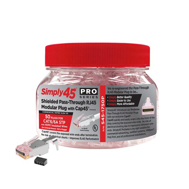 Simply45-ProSeries Cat6/6a STP