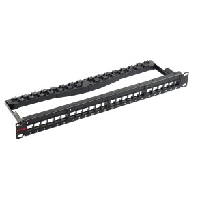 Simply45 24 Port sk&aelig;rmet Patchpanel S45-2024SU