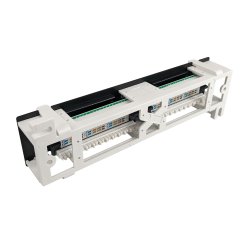 Simply45 12 port v&aelig;gh&aelig;ngt CAT6 UTP patch Panel S45-2612