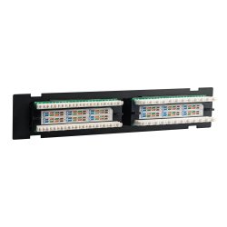 Simply45 12 port v&aelig;gh&aelig;ngt CAT6 UTP patch Panel S45-2612