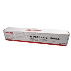 Simply45 48 Port Loaded CAT6 UTP Patchpanel S45-2648