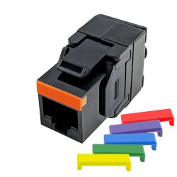 Simply45 Cat5e Keystone sort S45-3500B