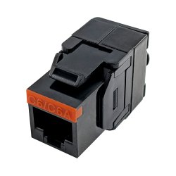 Simply45 10G CAT6/6A UTP Keystone sort S45-3600B