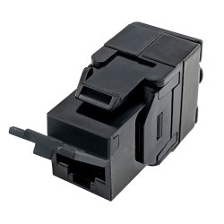 Simply45 10G CAT6/6A UTP Keystone sort S45-3600B