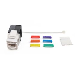 Simply45 Cat6/6A UTP Keystone hvid S45-3600W