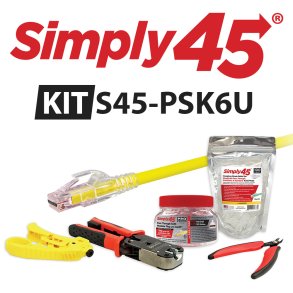 Simply45 Start kit CAT6/6A S45-PSK6U
