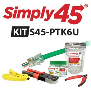 Simply45 Start kit CAT6 S45-PTK6U