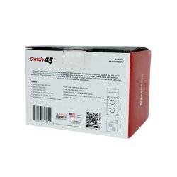 Simply45 - Vandt�t IP68 Overflademonteringsd�se (Hvid) S45-WP3210W