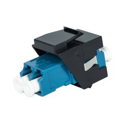 SimplyFIBER 10 Pak LC/UPC to LC/UPC Bl&aring; SM Keystone, Sort SF-42LCSB-10