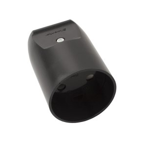 Forl&aelig;ngerled F4 m/blindhul u/jord Sort