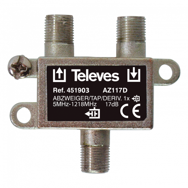 Televes Tap 1 fordeler (17 dB) 