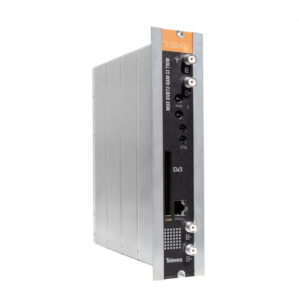 Televes Twin Transmodulator med remultiplexing 