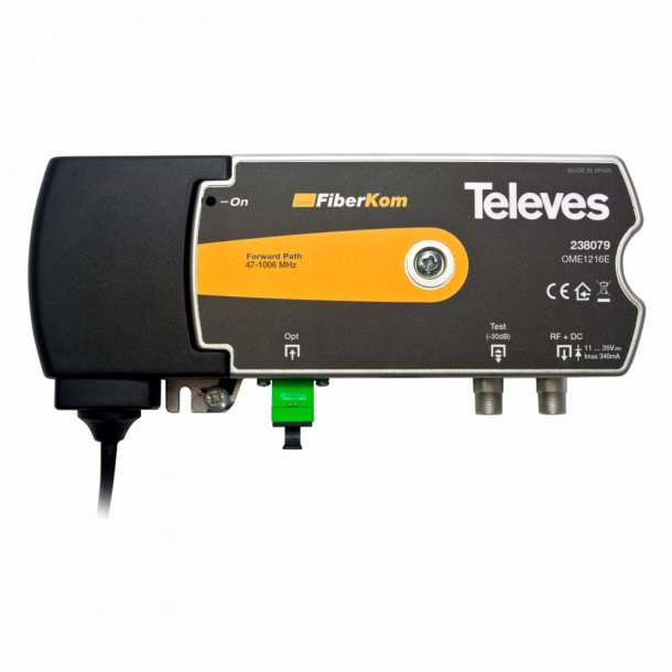 FiberKom optisk mini-mottager med OLC-teknologin