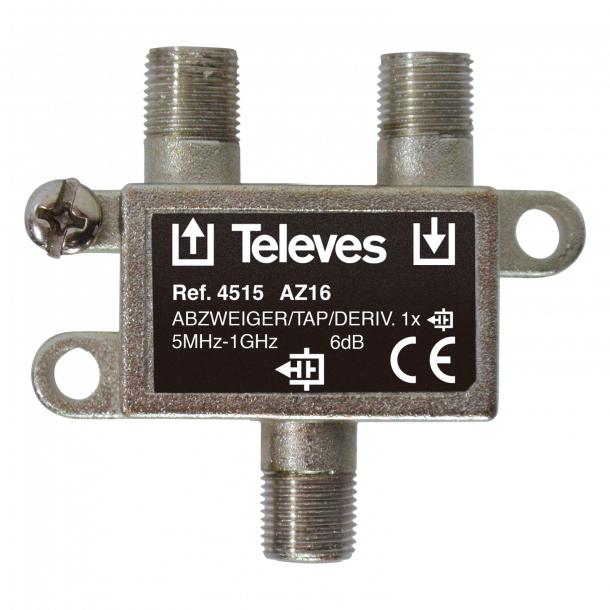 Televes Tap 1 fordeler (6 dB) 