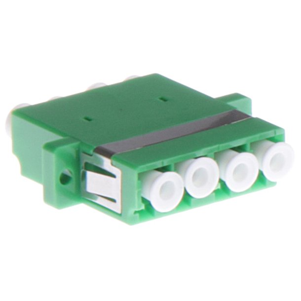 Masterlan fiber optic coupler LC-LC, APC, Singlemode, Quad