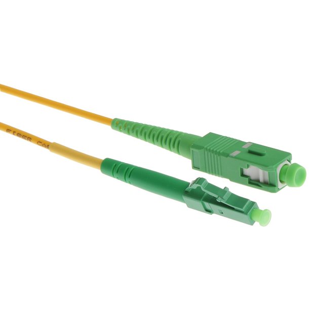 Patch cord, LC/APC-SC/APC  Simplex