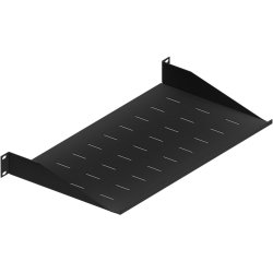 19&amp;quot; Rackhylde til Rack/Kabinet. 1HE. Sort