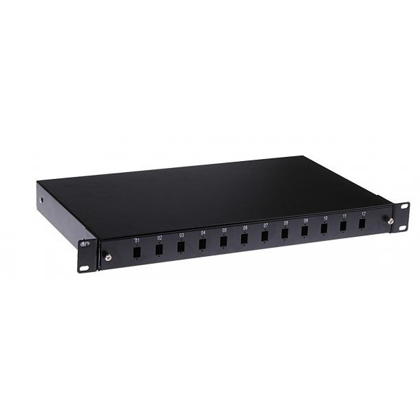 Masterlan ODF 12x SC Simplex optiks patch panel