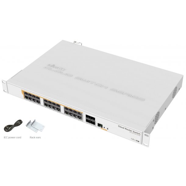 MikroTik Switch CRS328-24P-4S+RM