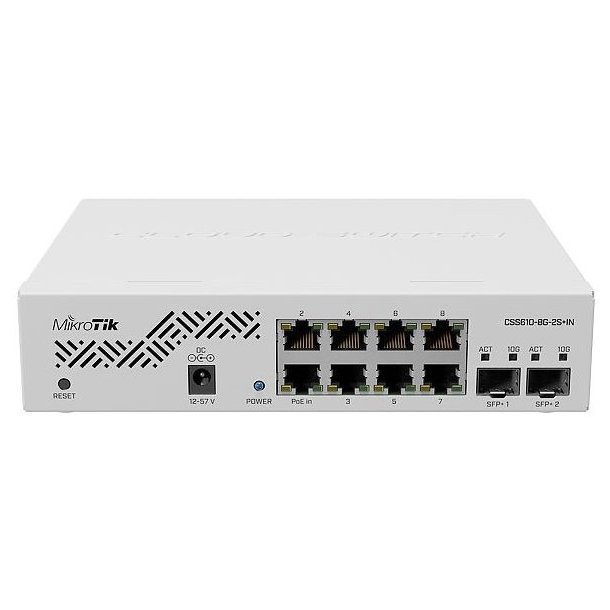 MikroTik Switch CSS610-8G-2S+IN