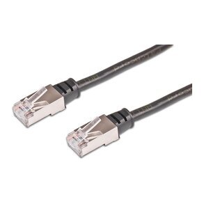 Outdoor Patchkabel, Anti-UV PVC, F/UTP, sort