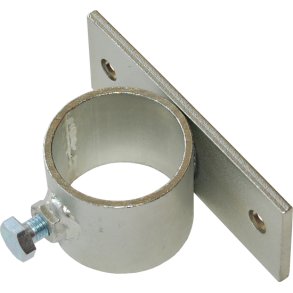 V&aelig;gbeslag til r&oslash;r montage 60 mm med sp&aelig;ndskrue 