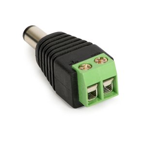 MALE standard DC 2.1 / 5.5 power connector
