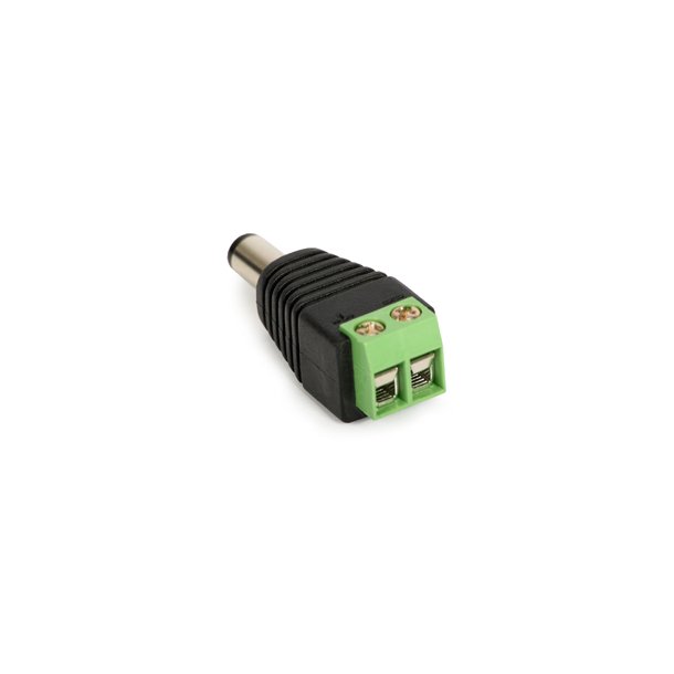 MALE standard DC 2.1 / 5.5 power connector