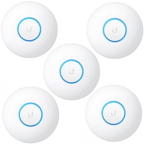 Ubiquiti UniFi UAP-nanoHD-5, uden PoE str&oslash;mforsyning, 5-pack