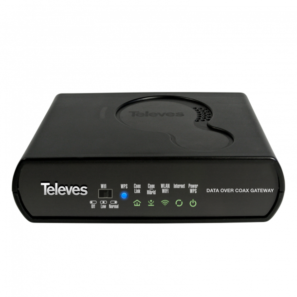 CoaxData WiFi Router Data via Coax